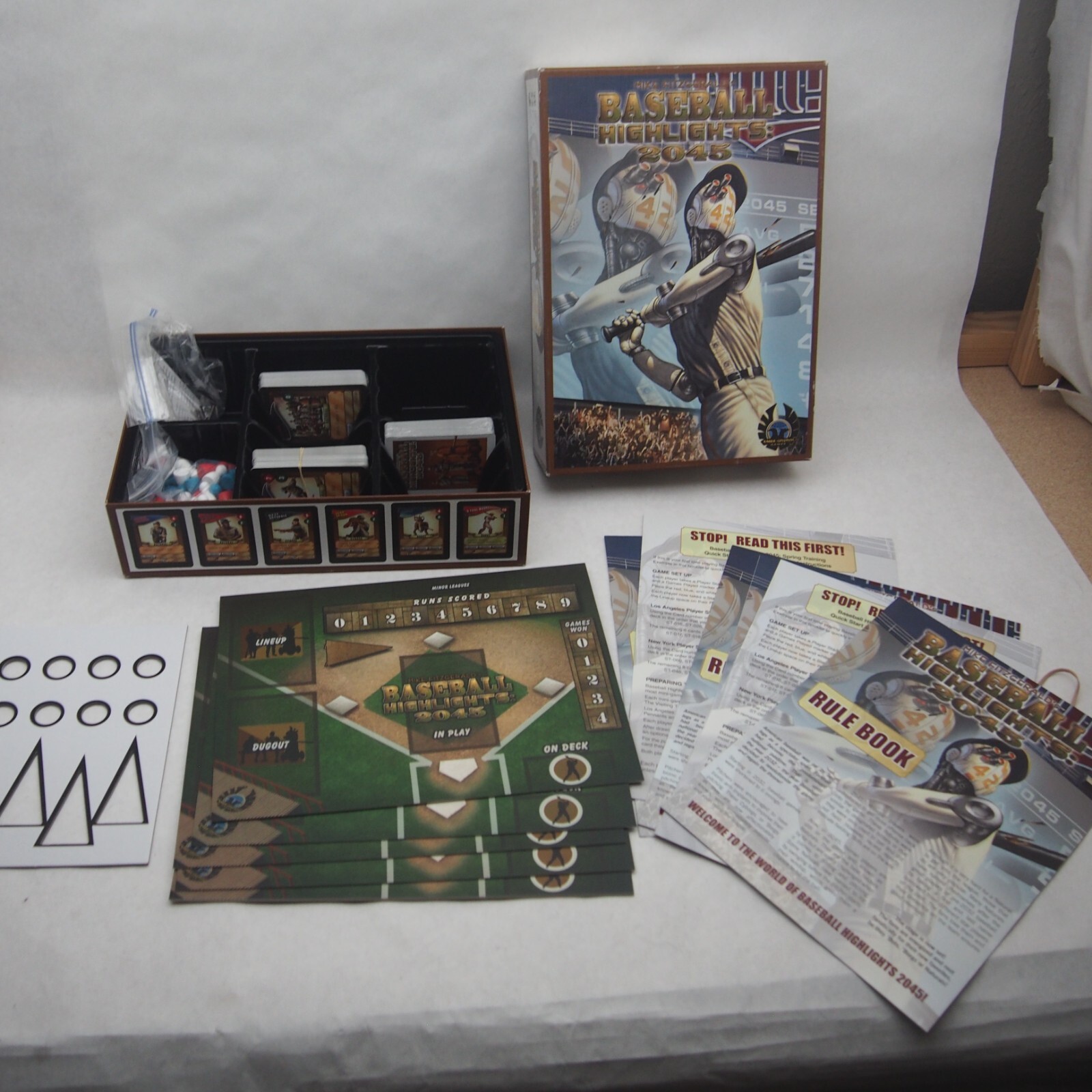 Baseball Highlights 2045 Board Card Game (Eagle Games, 2014)