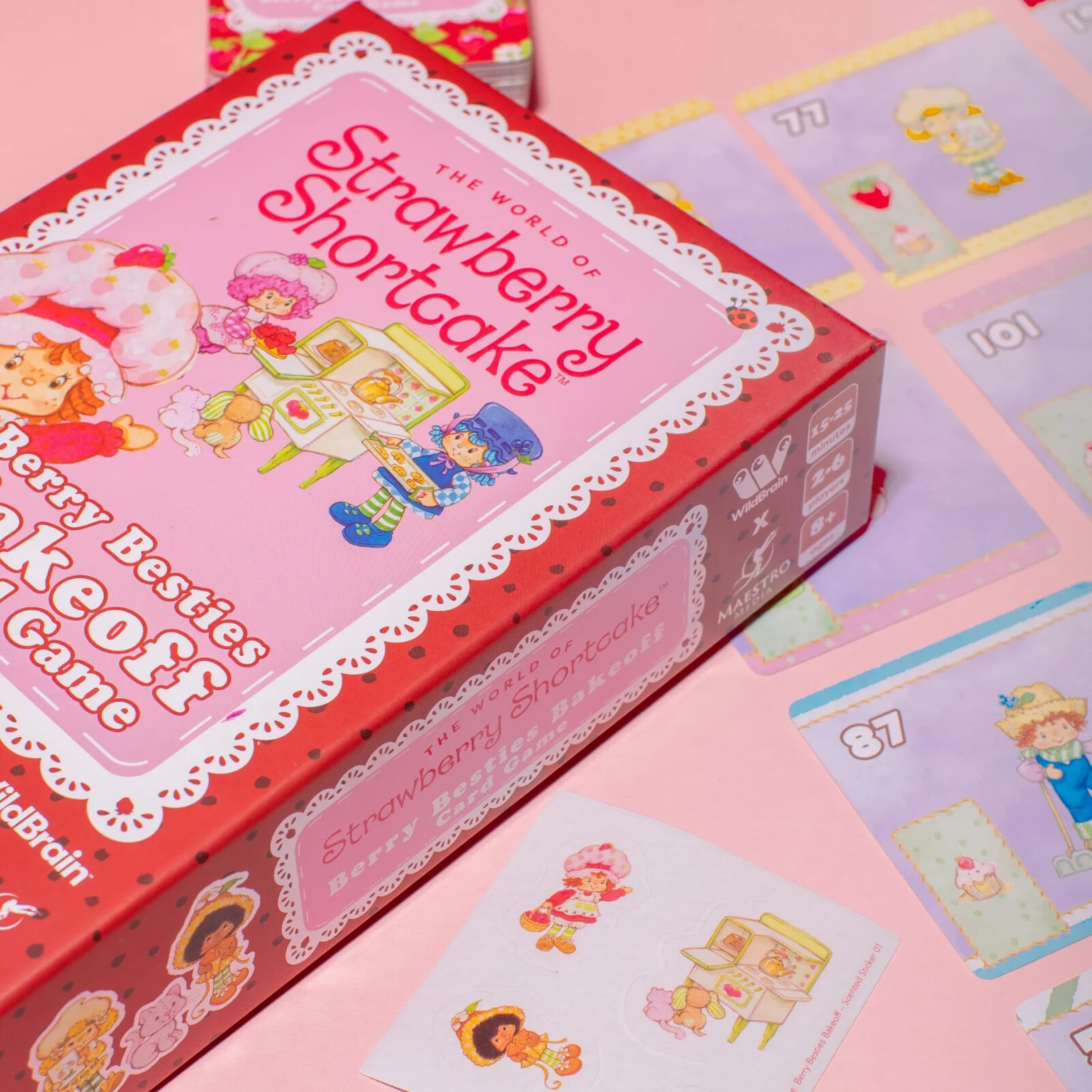 Strawberry Shortcake: Berry Besties Bake-off – Card Game By Maestro Media New
