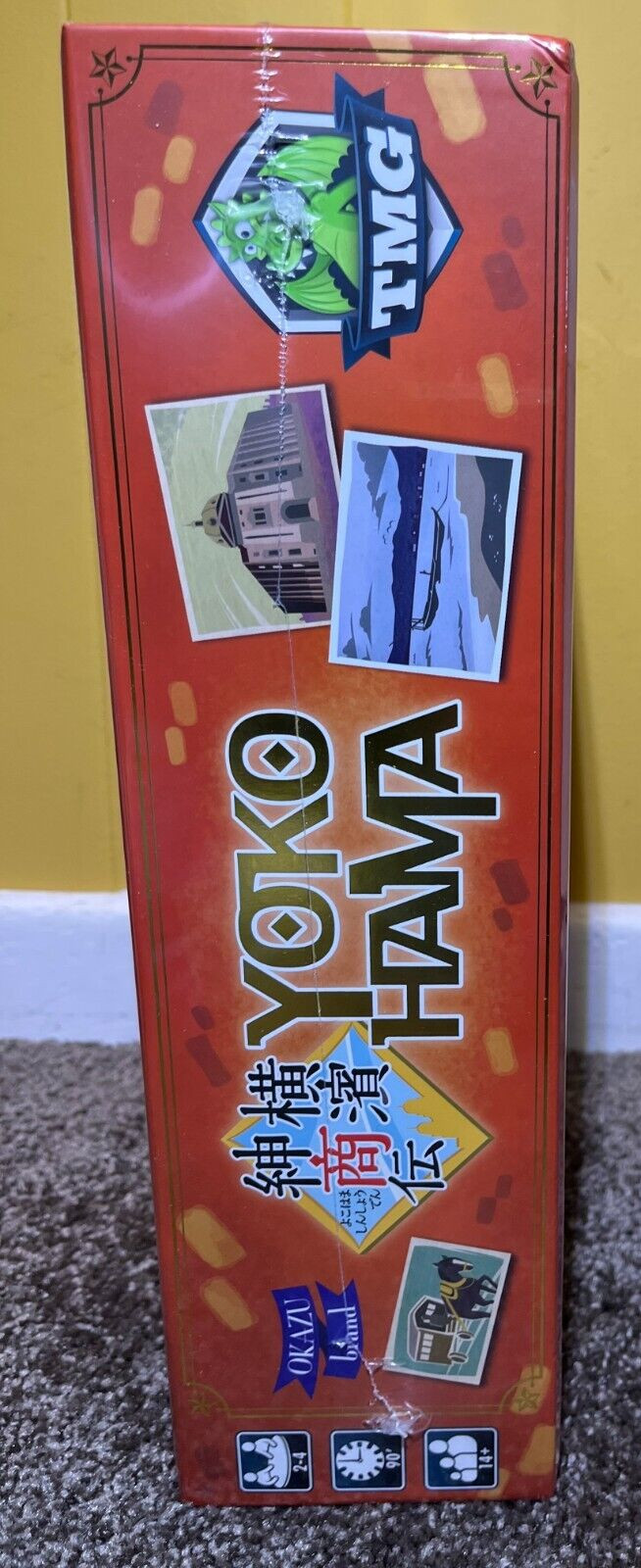 Yokohama Deluxe Edition Board Game TMG Kickstarter Ed. *NEW* *SEALED* RARE! NIS