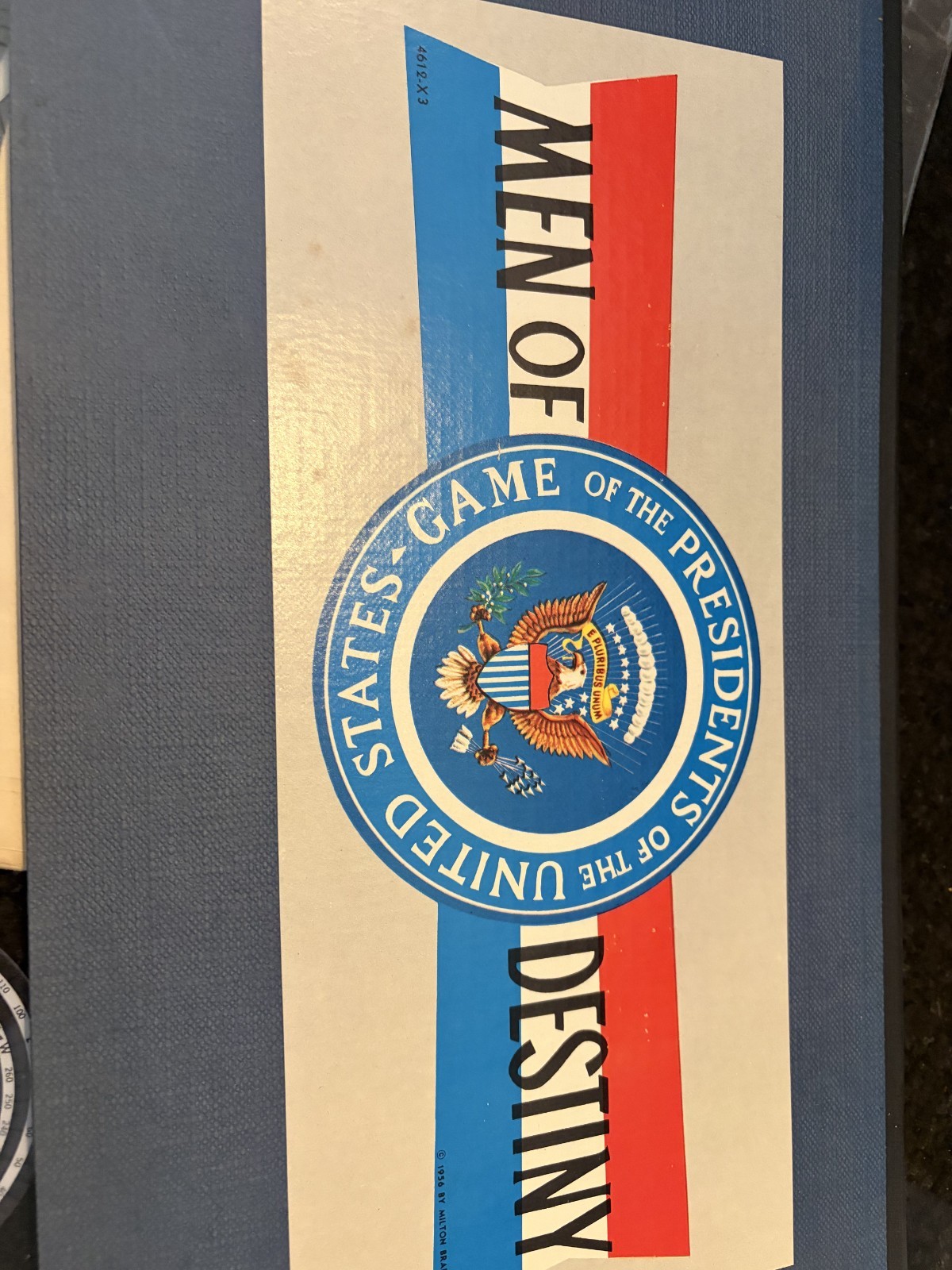 Men of Destiny Presidents of the United States Game Milton Bradley 1956