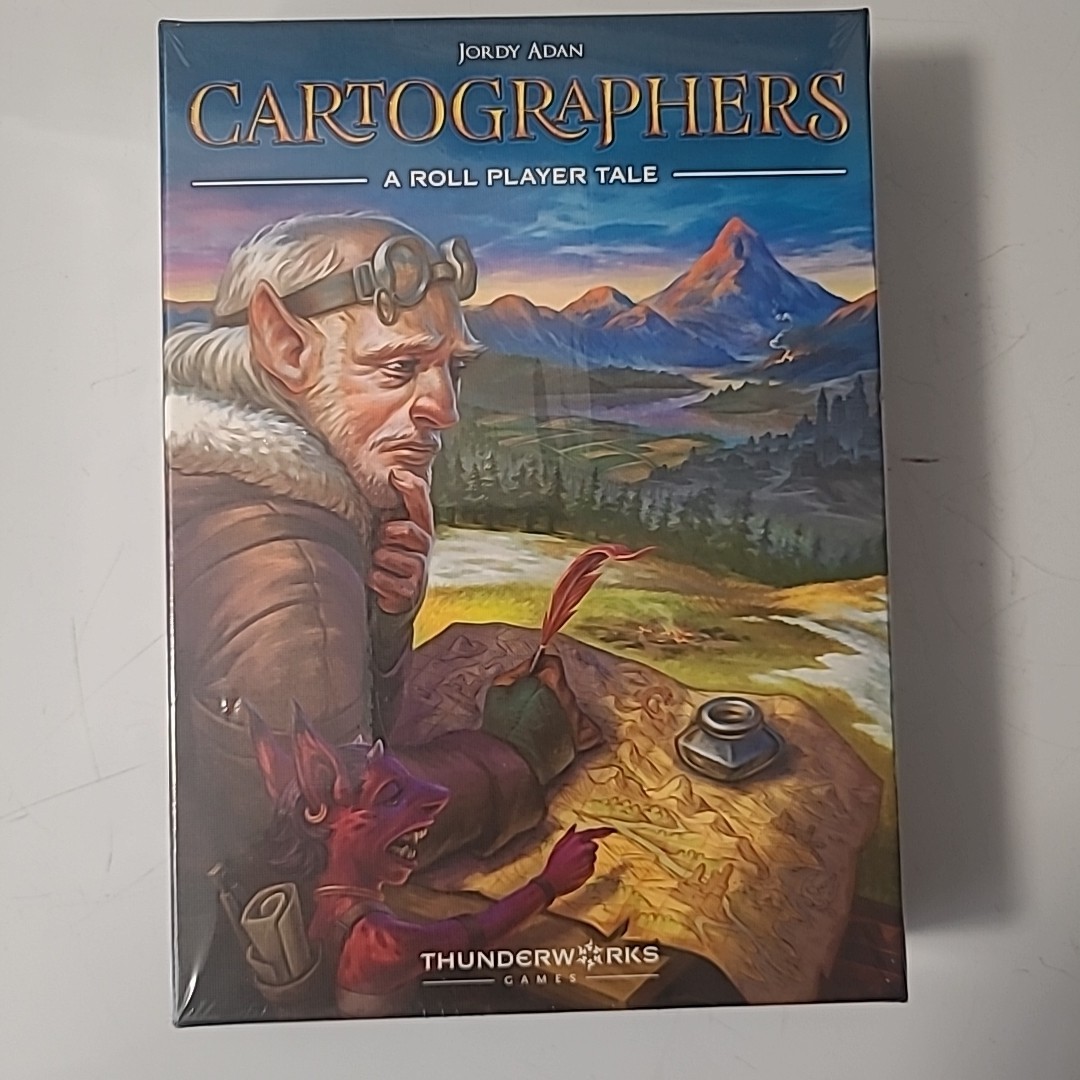 Cartographers: A Roll Player Tale BRAND NEW in Sealed box