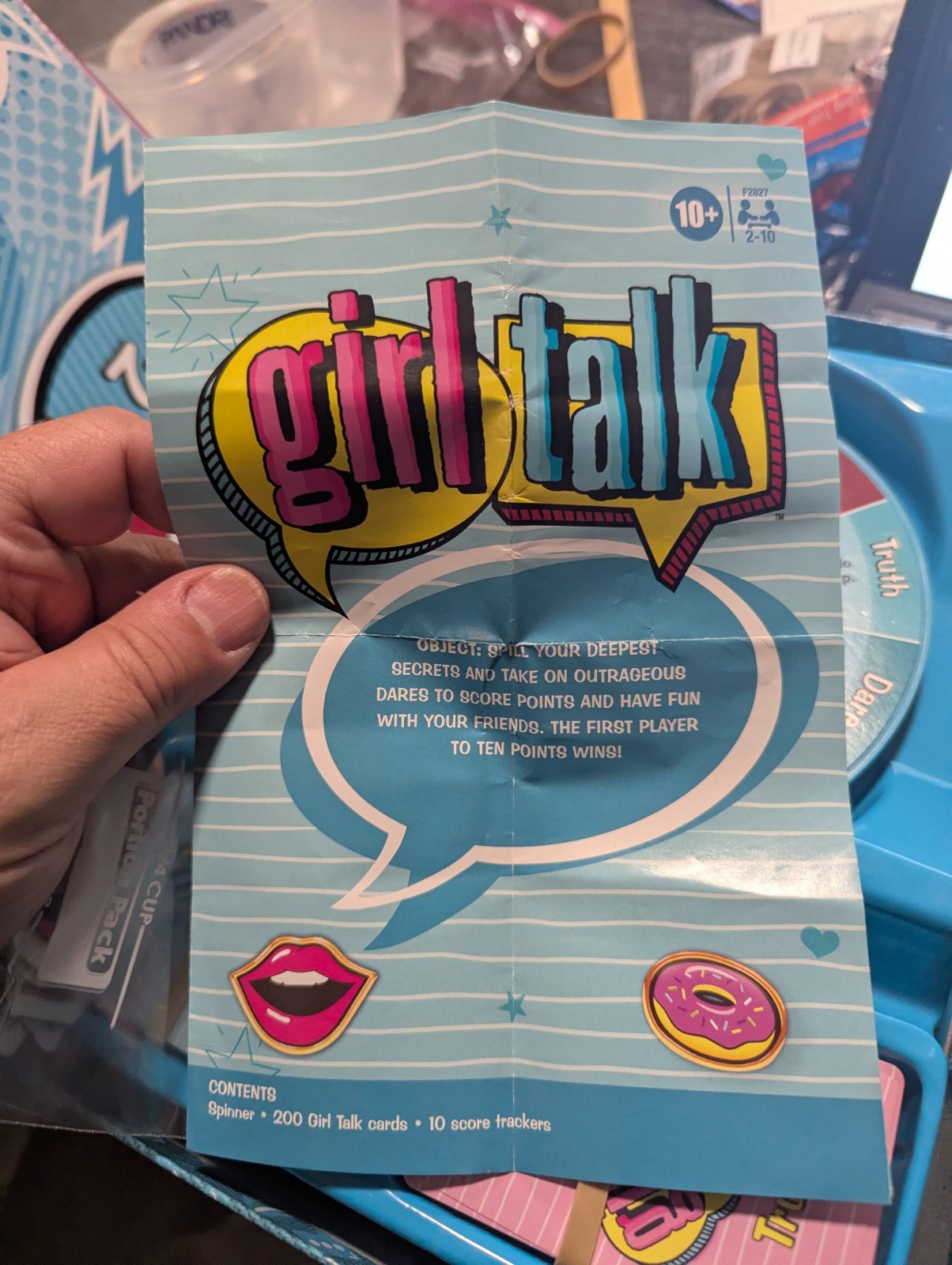 GIRL TALK Truth or Dare Board Game 100% READY to PLAY 2021
