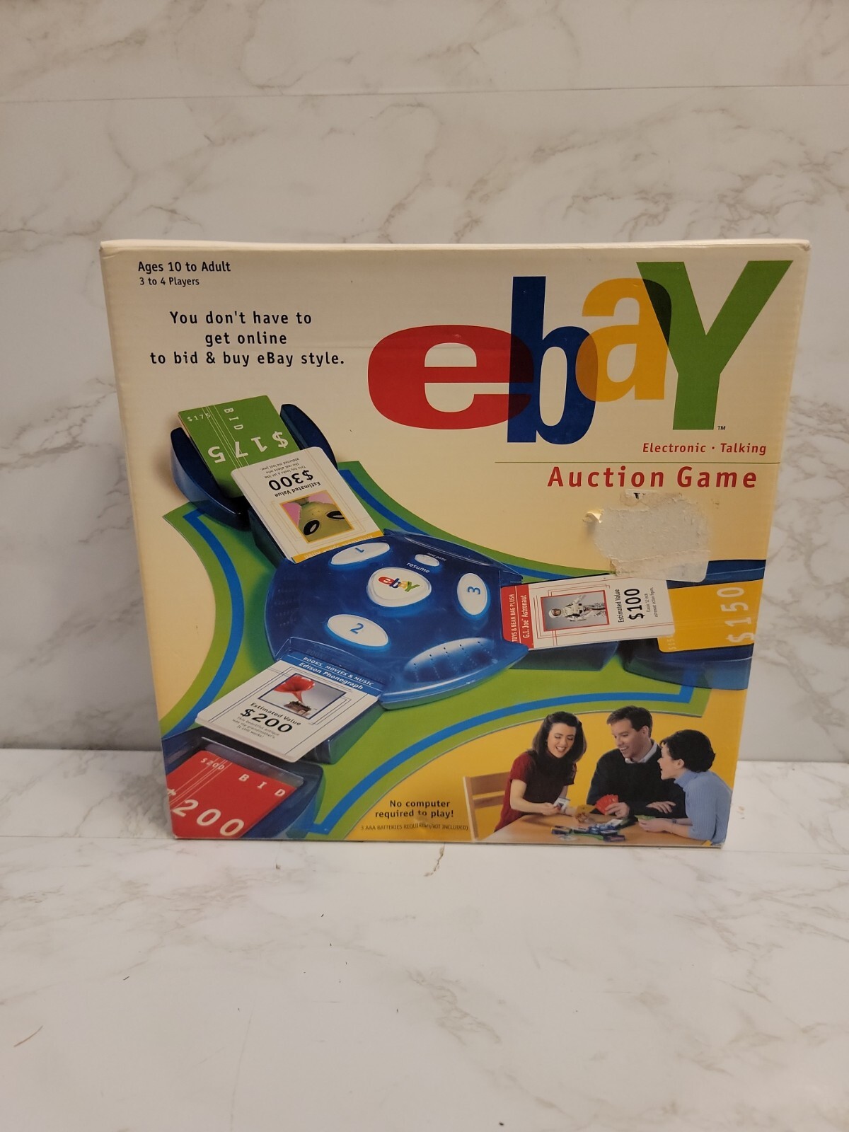 Ebay Game Electronic Talking Auction Game by Hasbro no computer needed