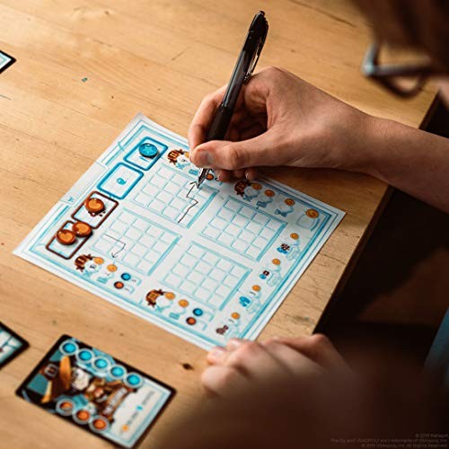 Dungeon Academy | Roll & Write Maze Board Game | Each Roll Creates Unique Dun…