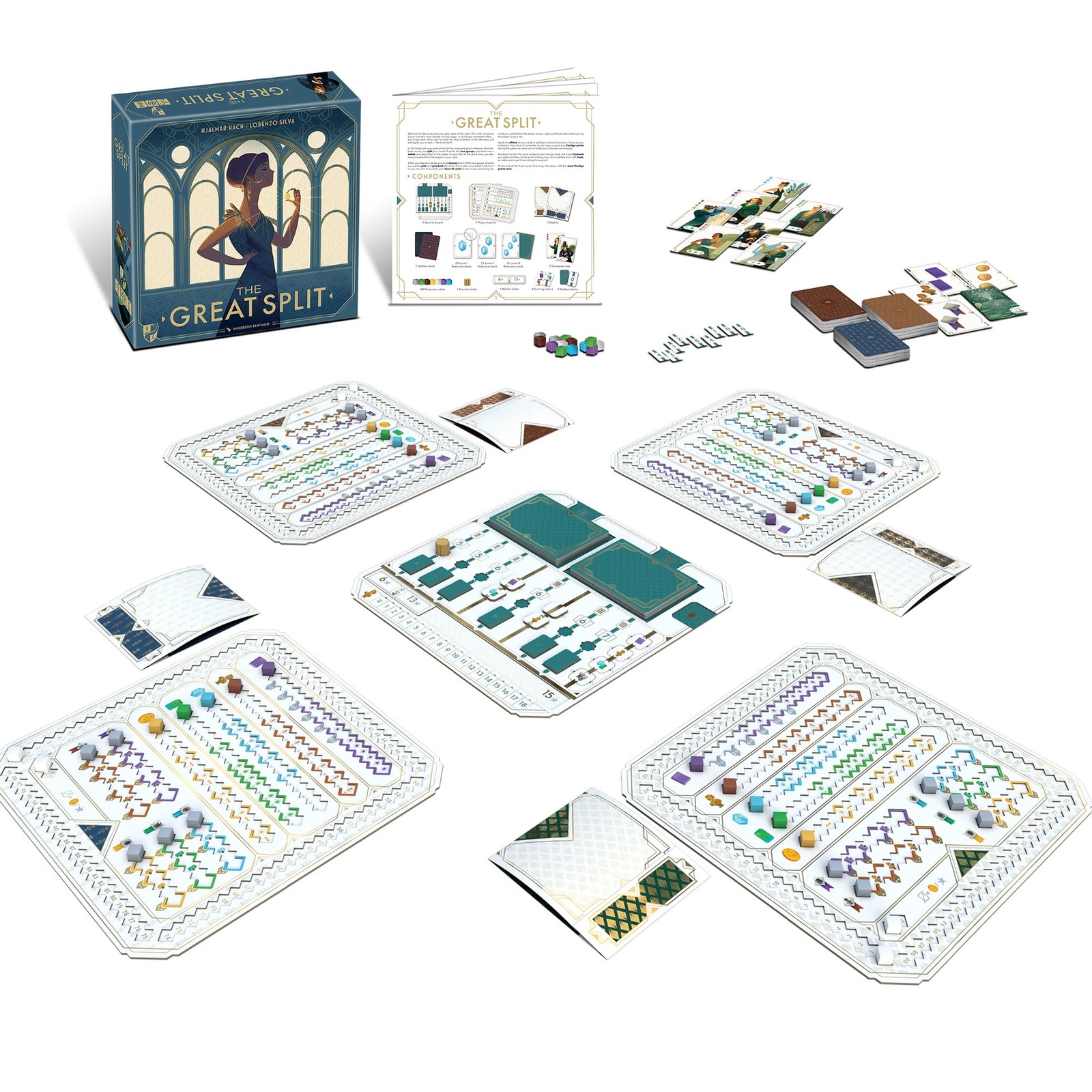 The Great Split Board Game | Horrible Guild | Weberson Santiago – New, Sealed