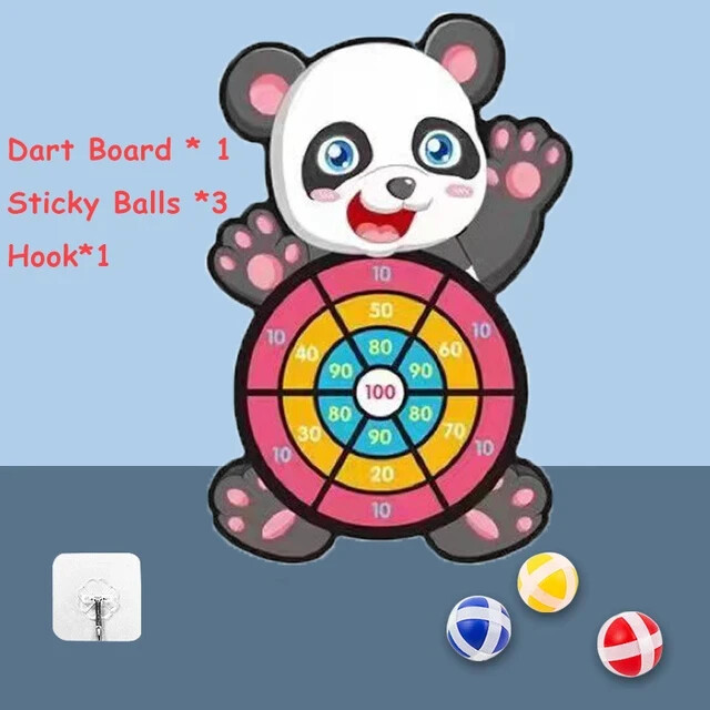 Animals Dart Board Games for Kids Montessori Targ