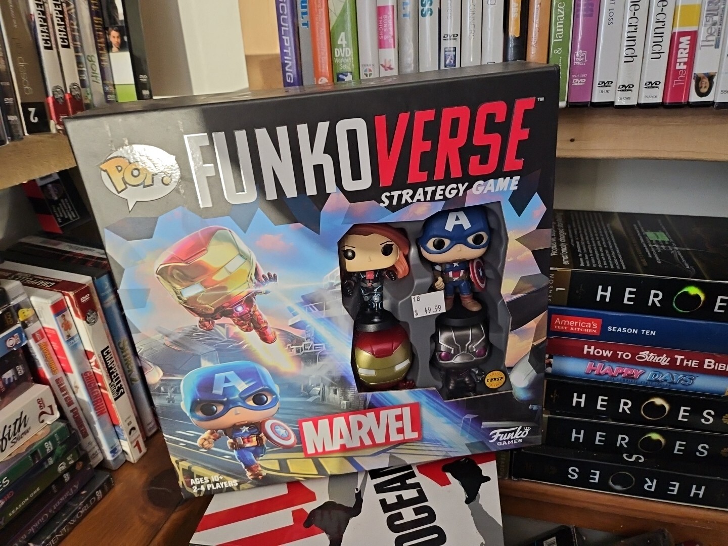 Funko Pop Games FUNKOVERSE MARVEL CHASE 100 4-Pack Strategy Game