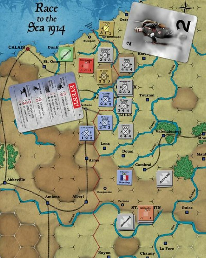 Tiny Battle Wargame Race to the Sea 1914 New In Zip Fast Shipping