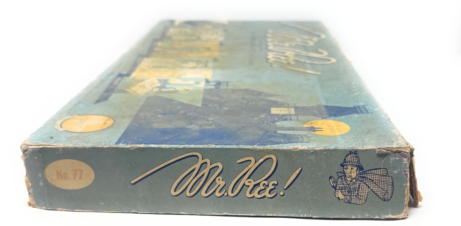 MR REE Vintage 1957 Fireside Detective Selchow Righter Board Game