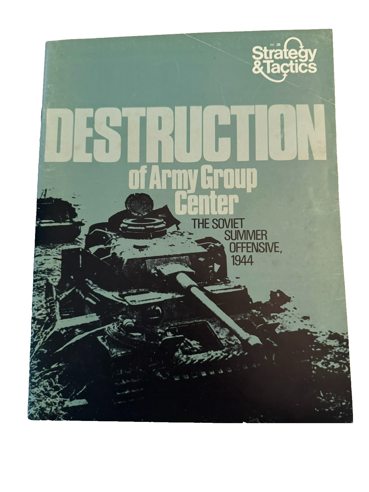 Strategy & Tactics #36 DESTRUCTION OF ARMY GROUP CENTER SOVIET SUMMER OFFENSIVE