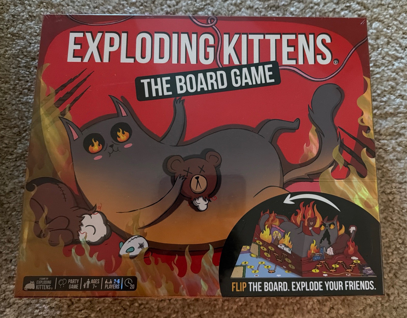Exploding Kittens Games: Exploding Kittens The Board Game (NEW) FREE SHIPPING