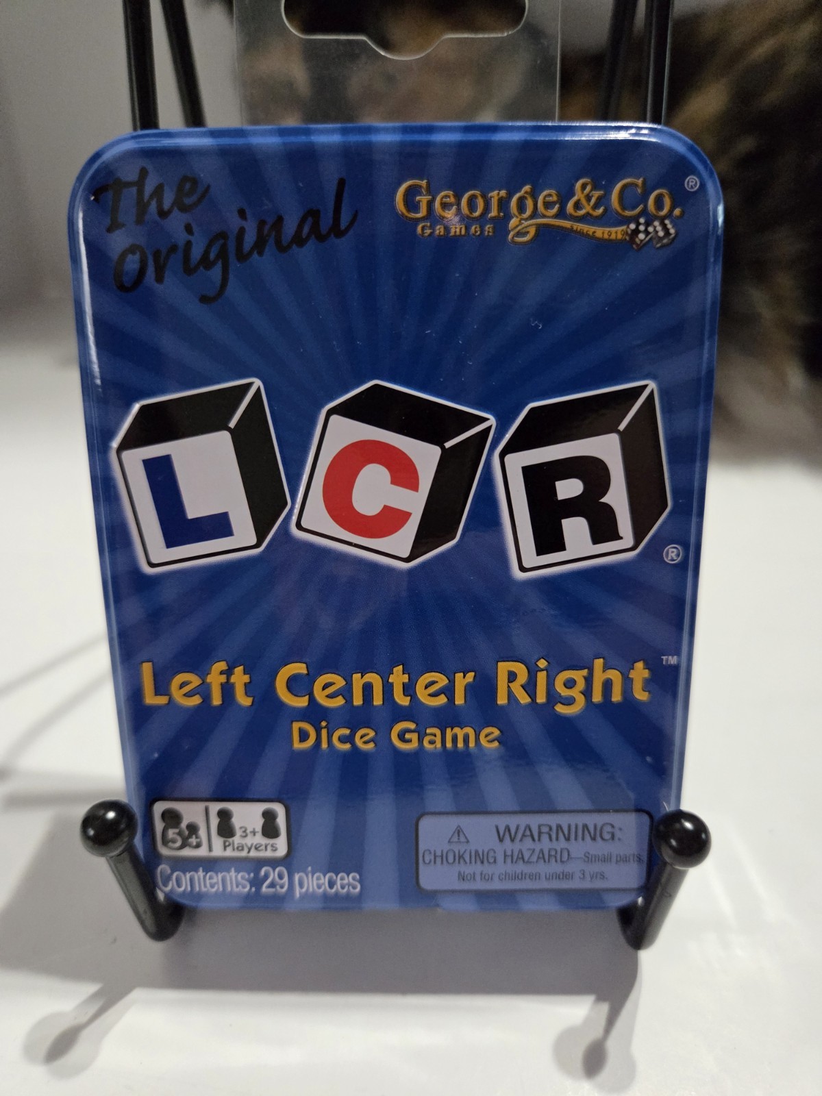 George and Company 00106 Left Center Right Dice Game Sealed
