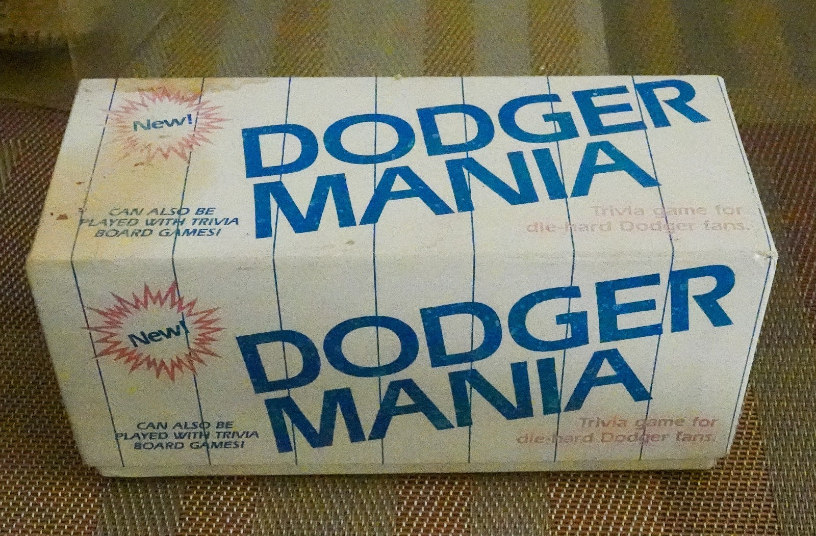 1985 Los Angeles Dodger Mania Trivia Game Die-Hard Fan Edition Trivial Pursuit