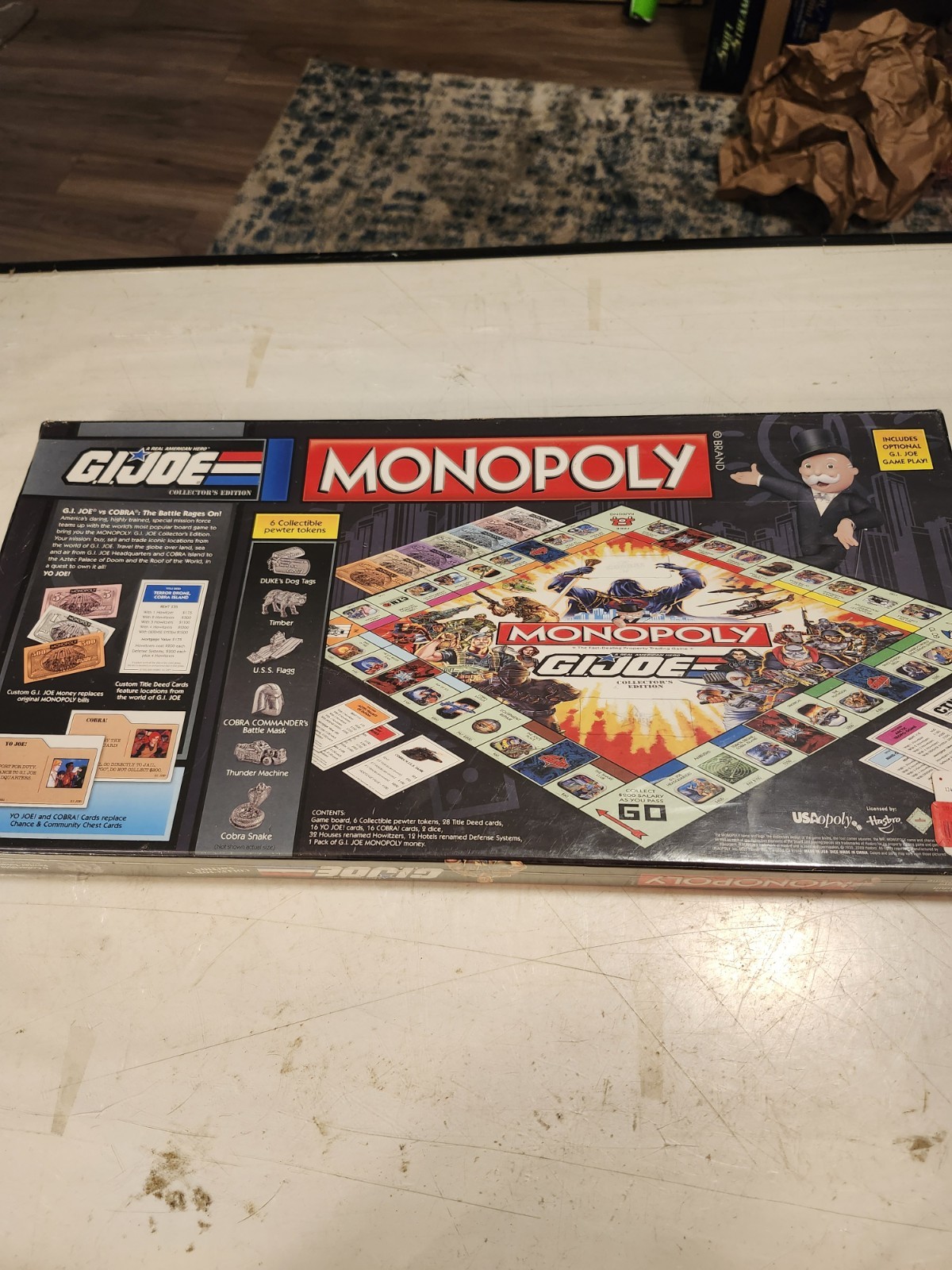 GI Joe Monopoly Collector’s Edition (2009) NEW in Factory Sealed Box
