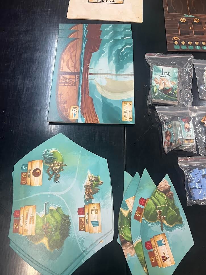 Islebound Baord Game – Red Raven Games – Ryan Laukat