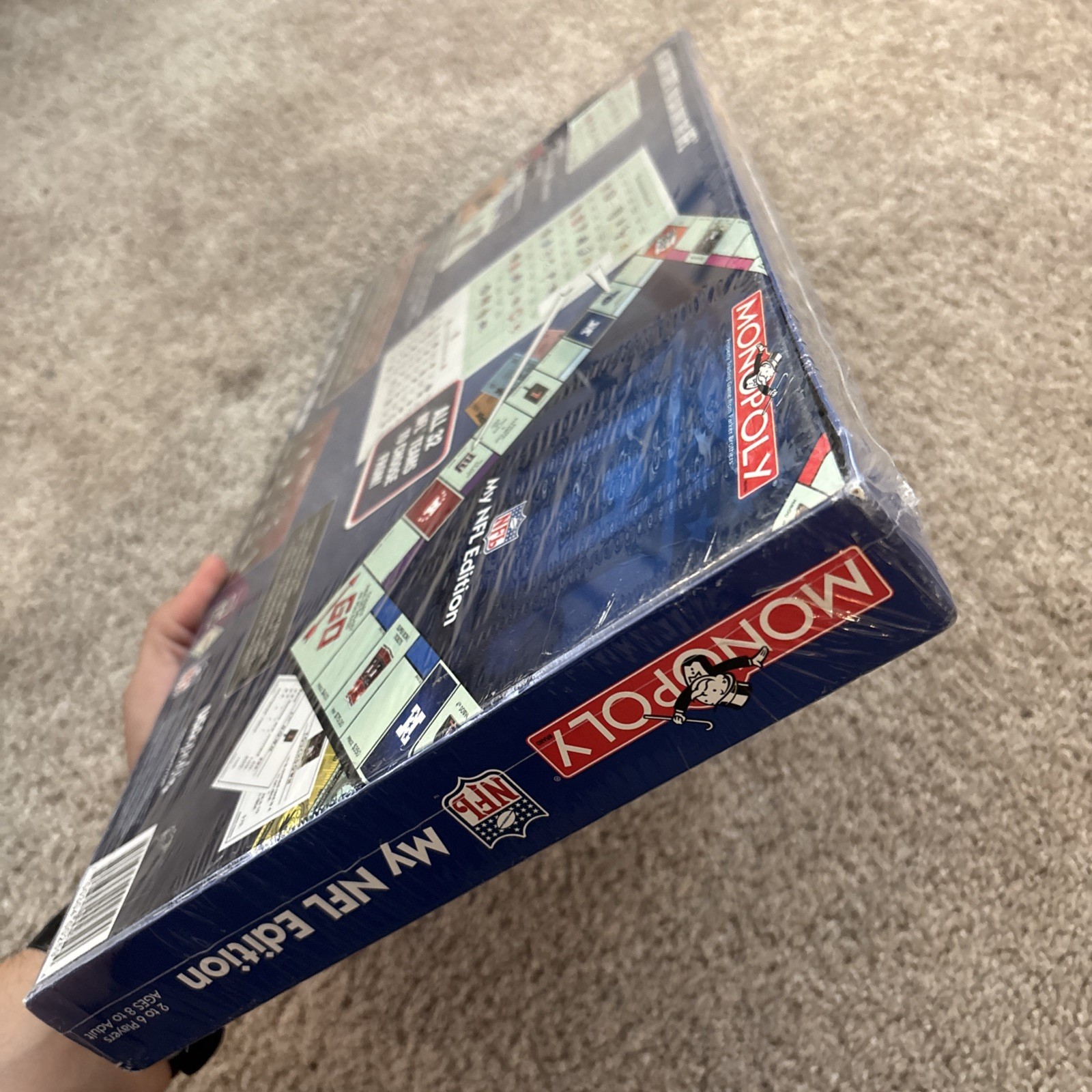 Monopoly My NFL Edition Game Football Hasbro Parker Brothers – Sealed Game