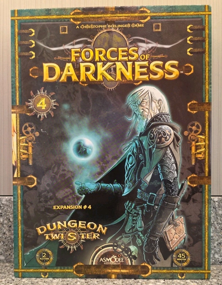 Forces Of Darkness Dungeon Twister Expansion 4 Board Game 2006 Asmodee Complete