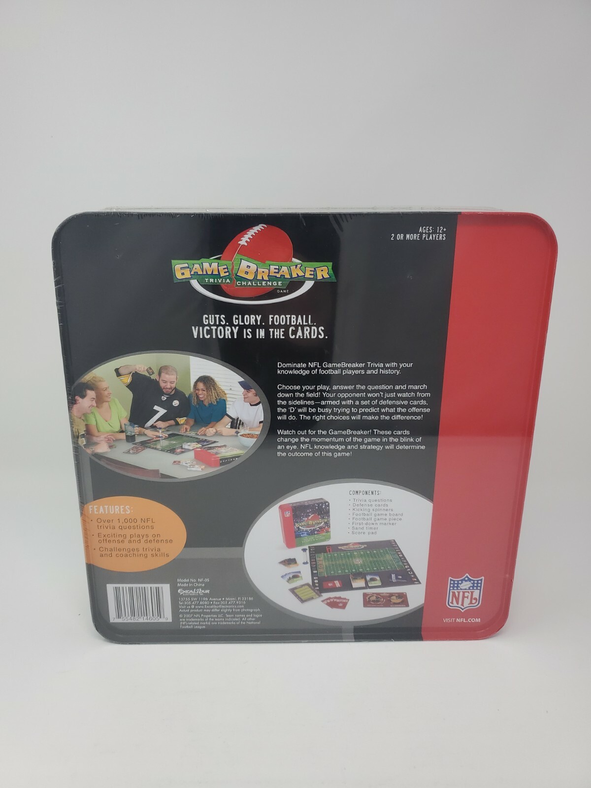 Game Breaker NFL Trivia Challenge Game -New in Package-