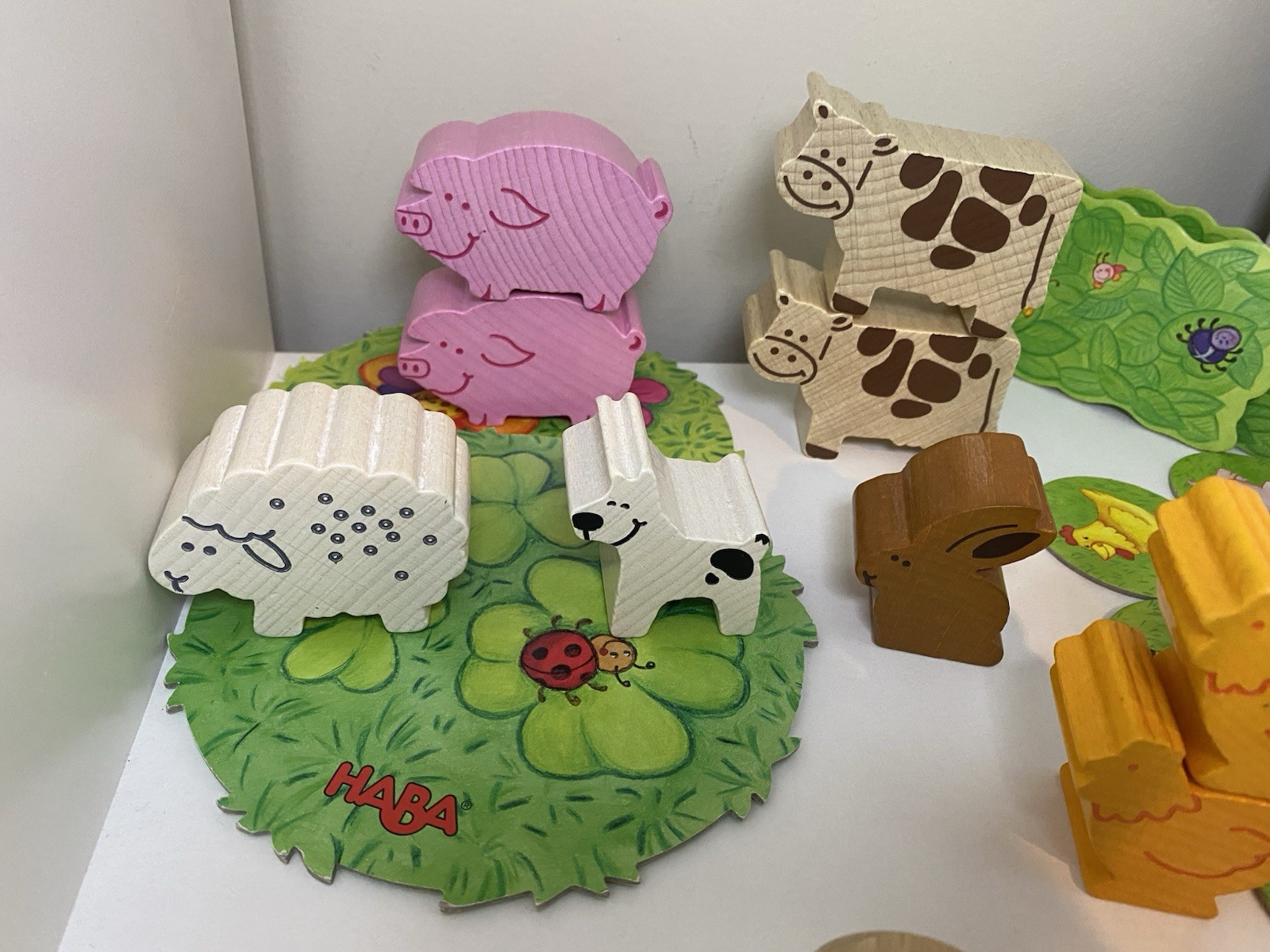 Haba- My Very First Games – Animal Upon Animal Wood Stacking Game – NO BOX