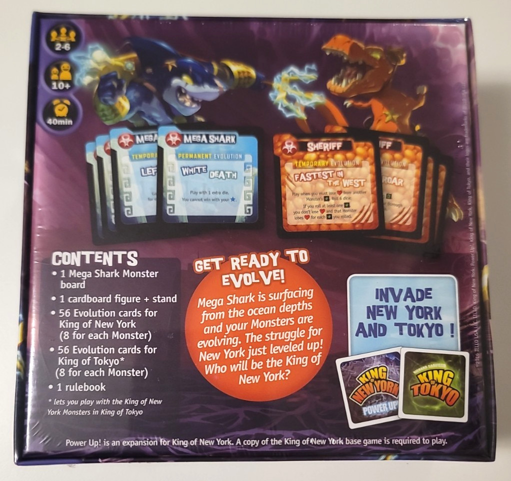 King of New York: Power Up! 2016, Iello Games, New Sealed