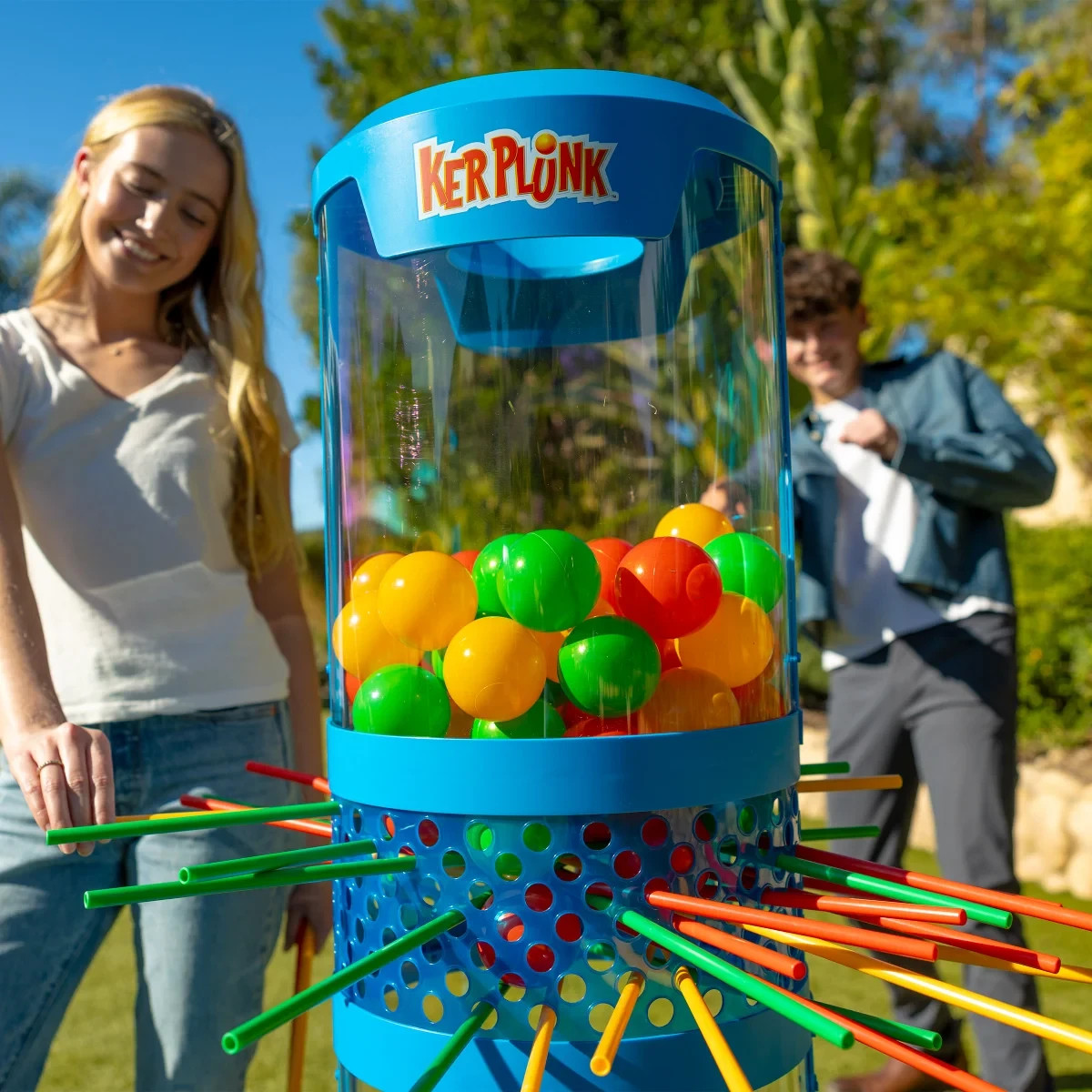 KERPLUNK GAME FAMILY GAMES NIGHT GIANT OUTDOOR INDOOR PARTY FUN PLAY AT HOME NEW