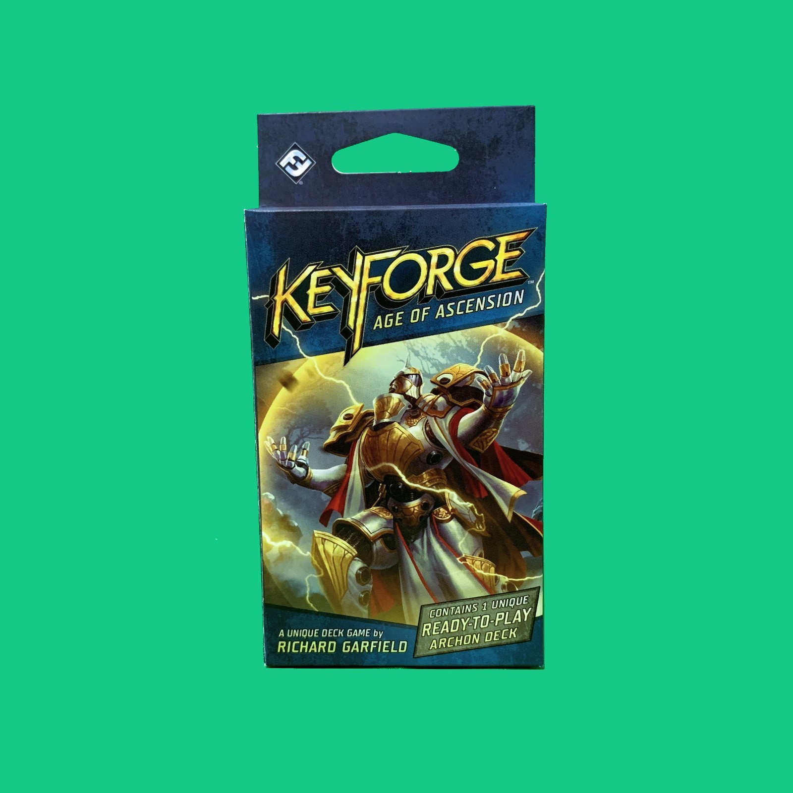 KeyForge: Age of Ascension Bundle | Archon Deck & Storm Crawler Playmat | New
