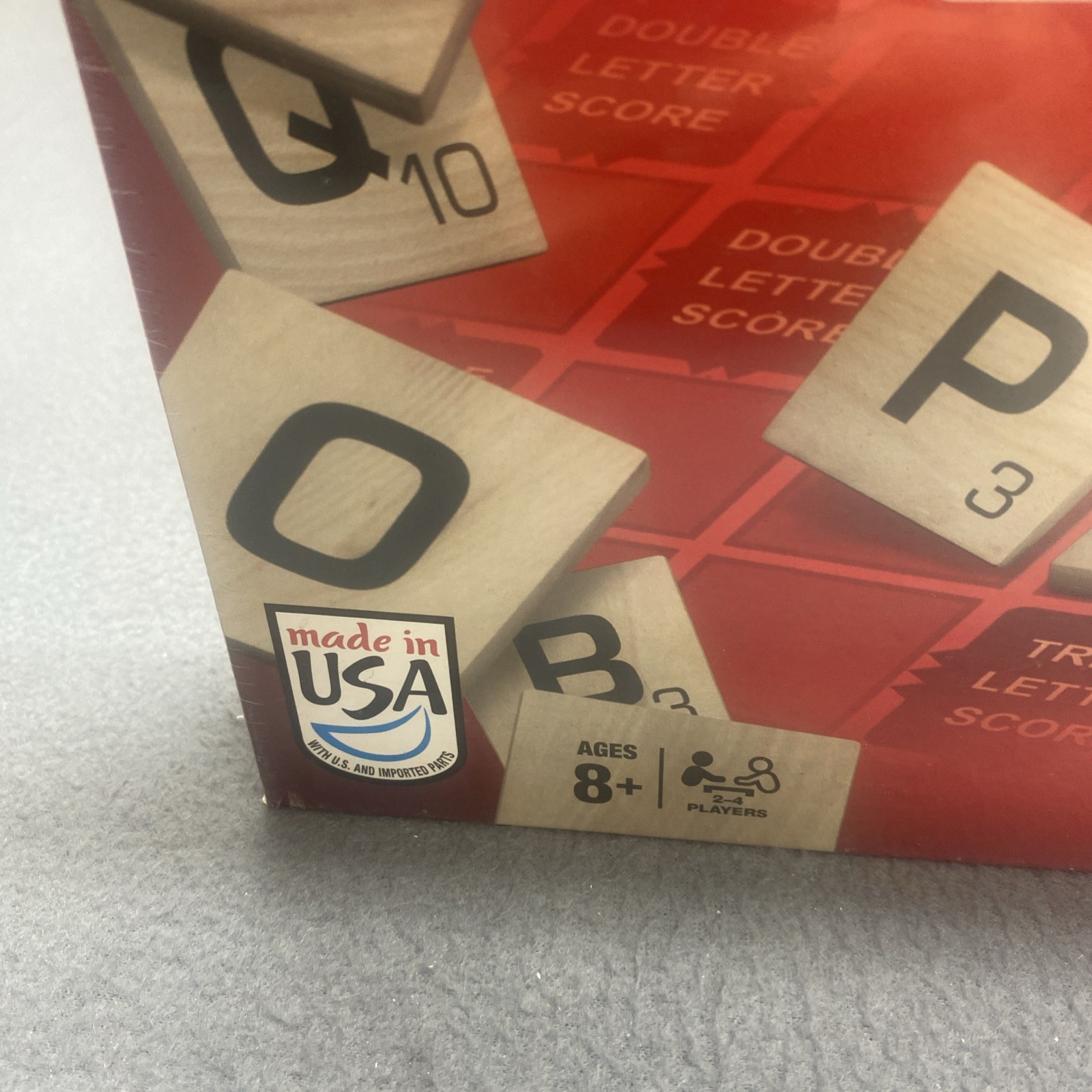 Hasbro Scrabble Game A8166 Made In USA Brand New Sealed Hasbro Gaming Free Ship