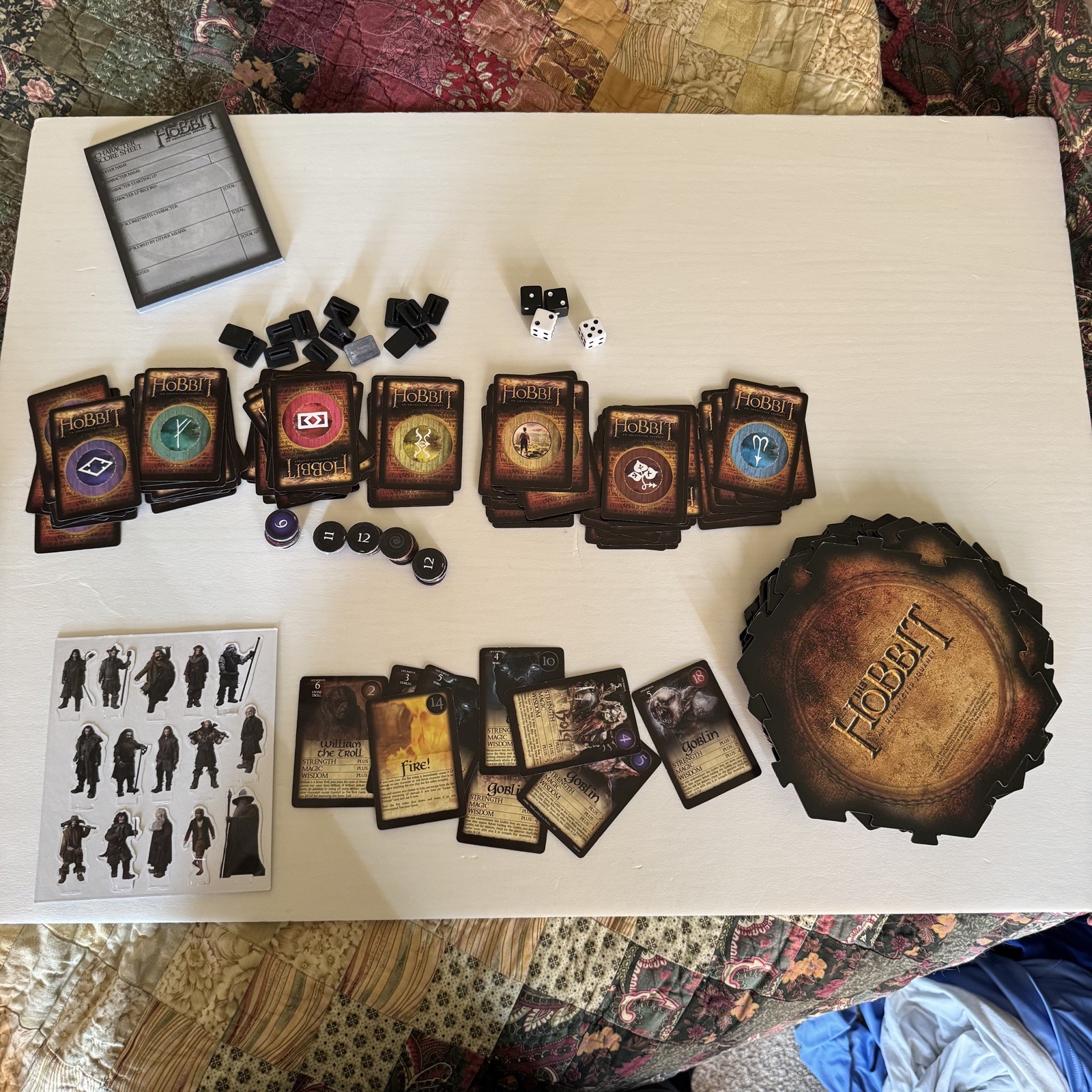 The Hobbit: An Unexpected Journey Adventure Board Game – LOTR Strategy