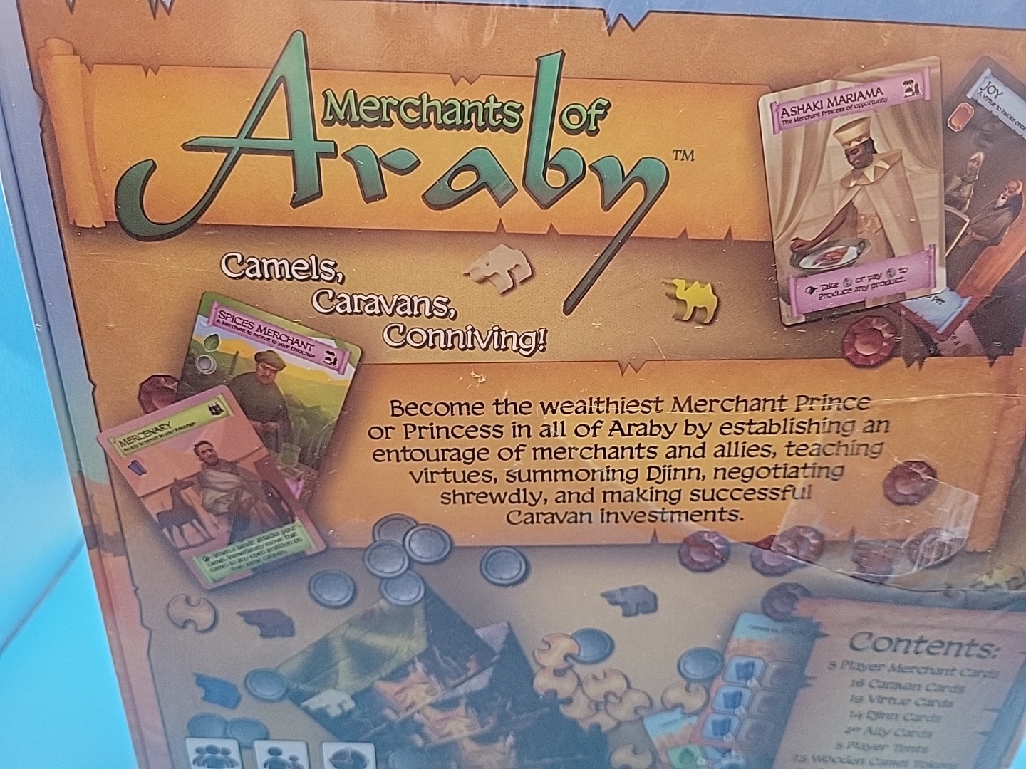 Merchants of Araby Board Game Daily Magic Games BRAND NEW