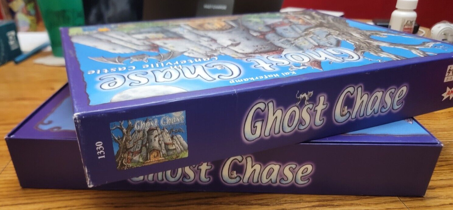 Ghost Chase Canterville Castle COMPLETE Rio Grande Games 2001 Amigo Strategy