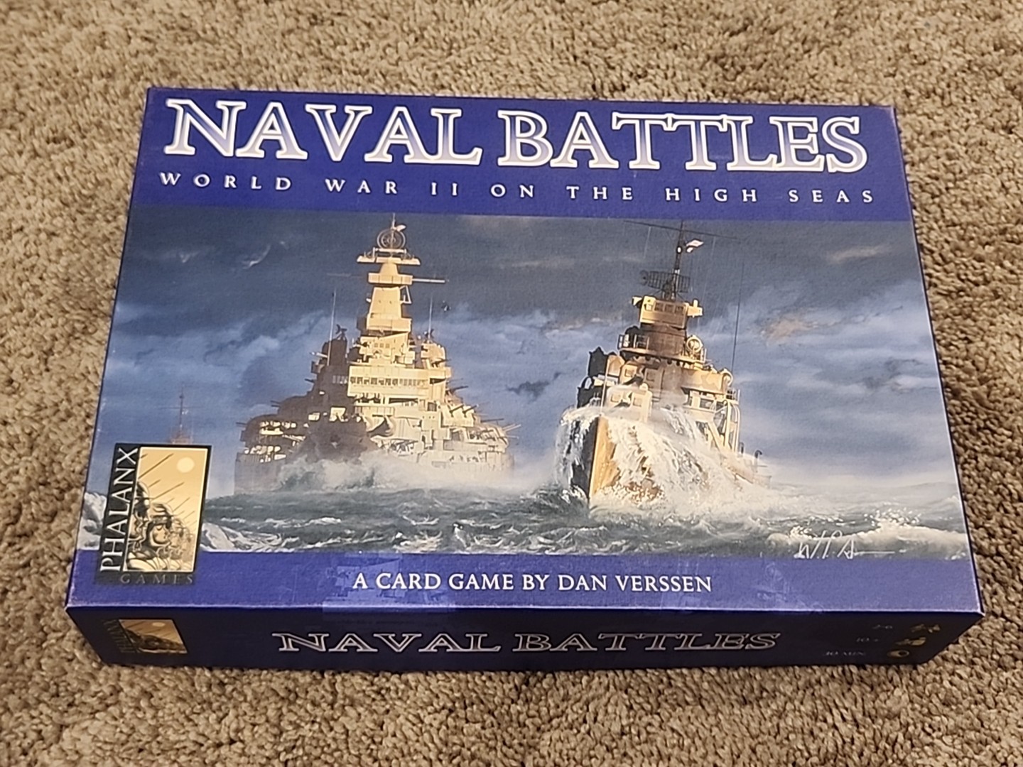 Phalanx Boardgame NAVAL BATTLES ON THE HIGH SEAS World War II- English Version