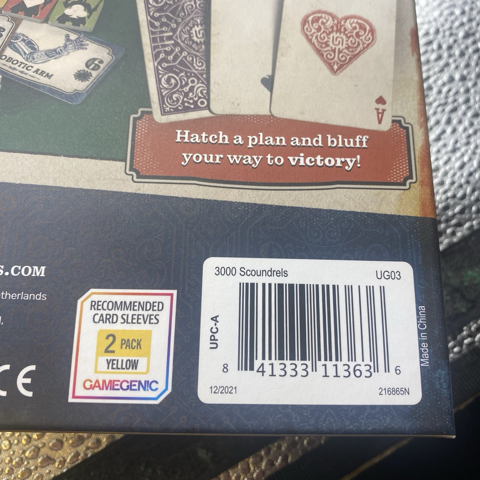 3000 Scoundrels Board Game Unexpected Games Role Playing Card Game
