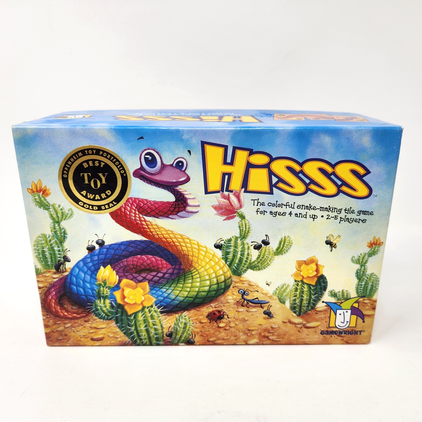 HISSS The Colorful Snake Making Tile Matching Game Gamewright 100% Complete