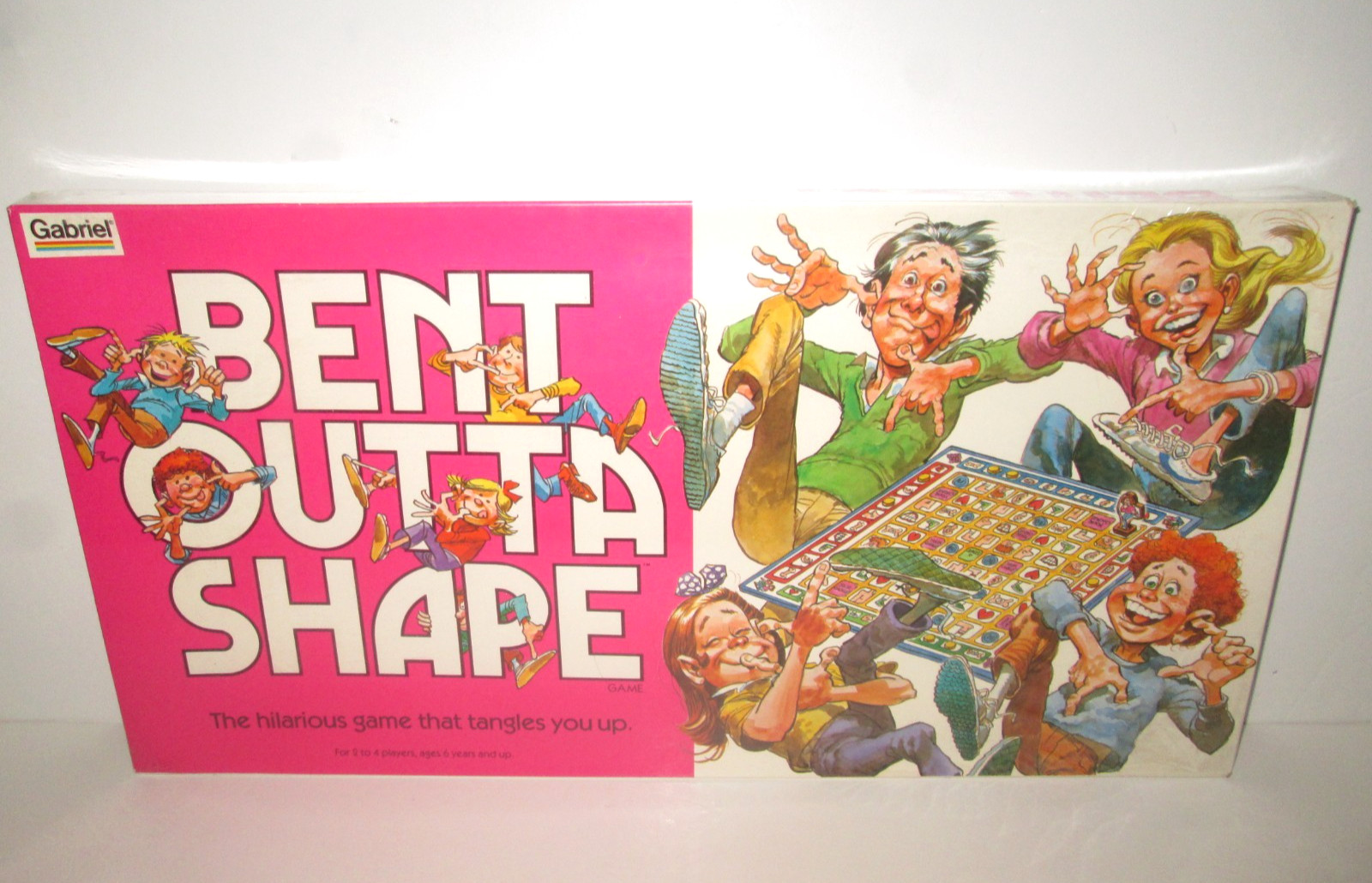 Bent Outta Shape Board Game 1981 Gabriel Sealed