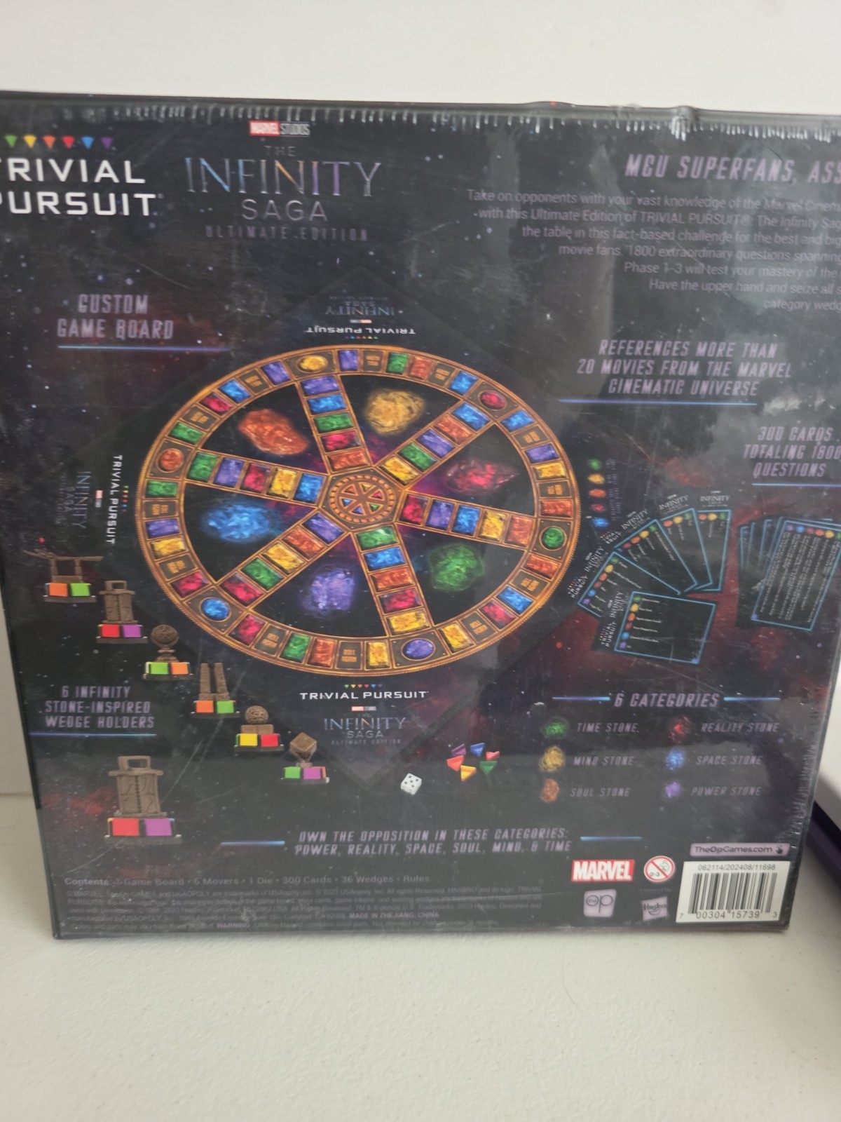 USAopoly Trivial Pursuit Infinity Saga Ultimate Edition Board Game 300 Cards