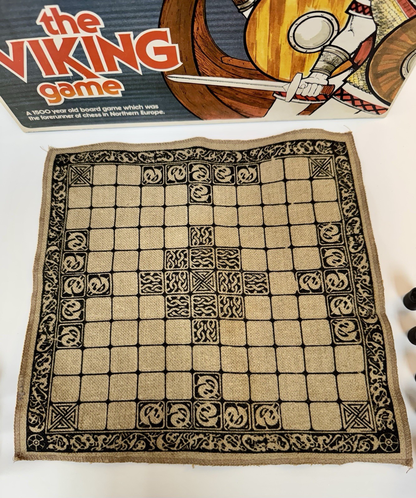 HNEFATAFL – The VIKING GAME 1981 by History Craft Made In England 100% Complete