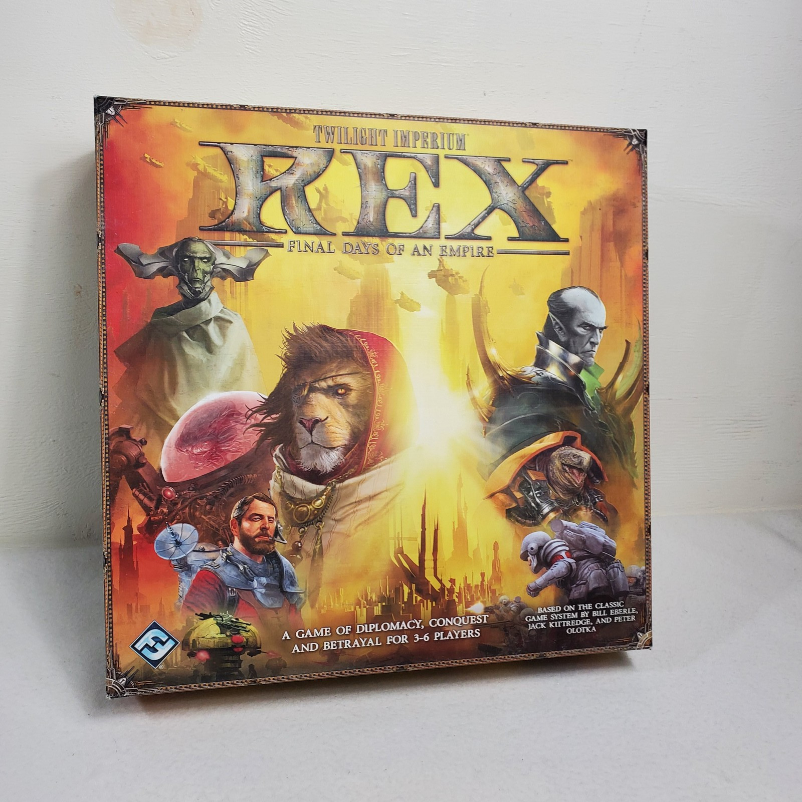 Twilight Imperium Rex Final Days of an Empire Board Game Complete Fantasy Flight