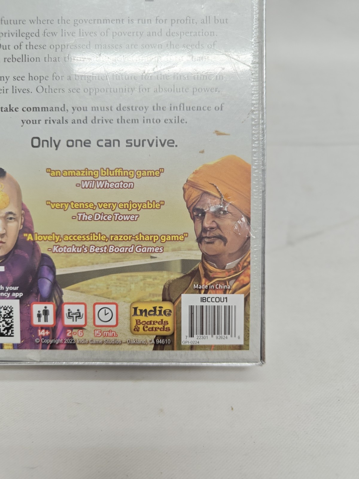 COUP Card Game – The Dystopian Universe By Indie Boards & Cards
