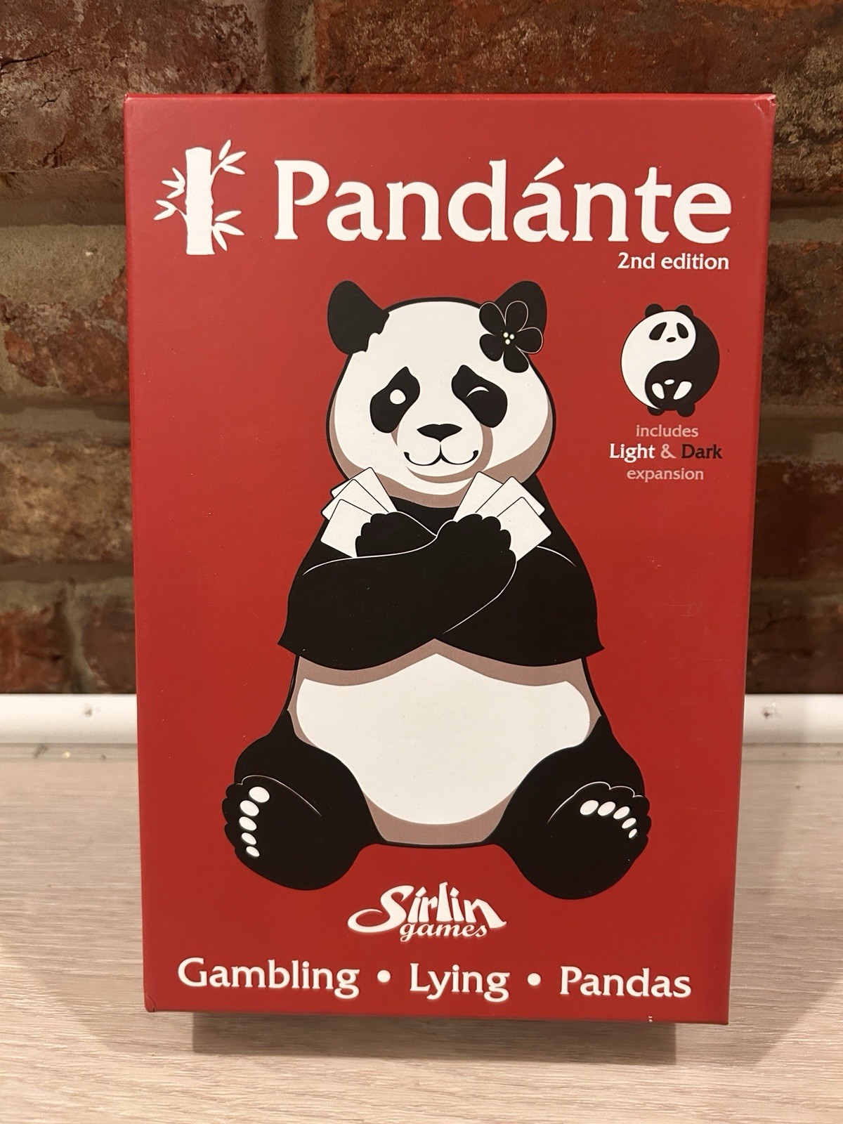 Pandante 2nd Edition w/ Light & Dark Expansion New Open Box Sirlin Games 2015