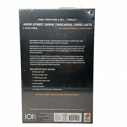High Frontier 4 All – Tools 1 – English