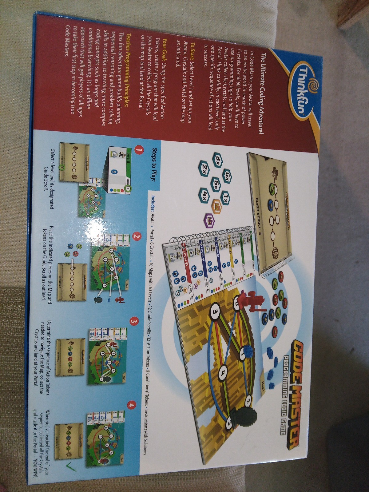 Code Master Programming Logic Game Ignite Your Mind Game by Thinkfun New