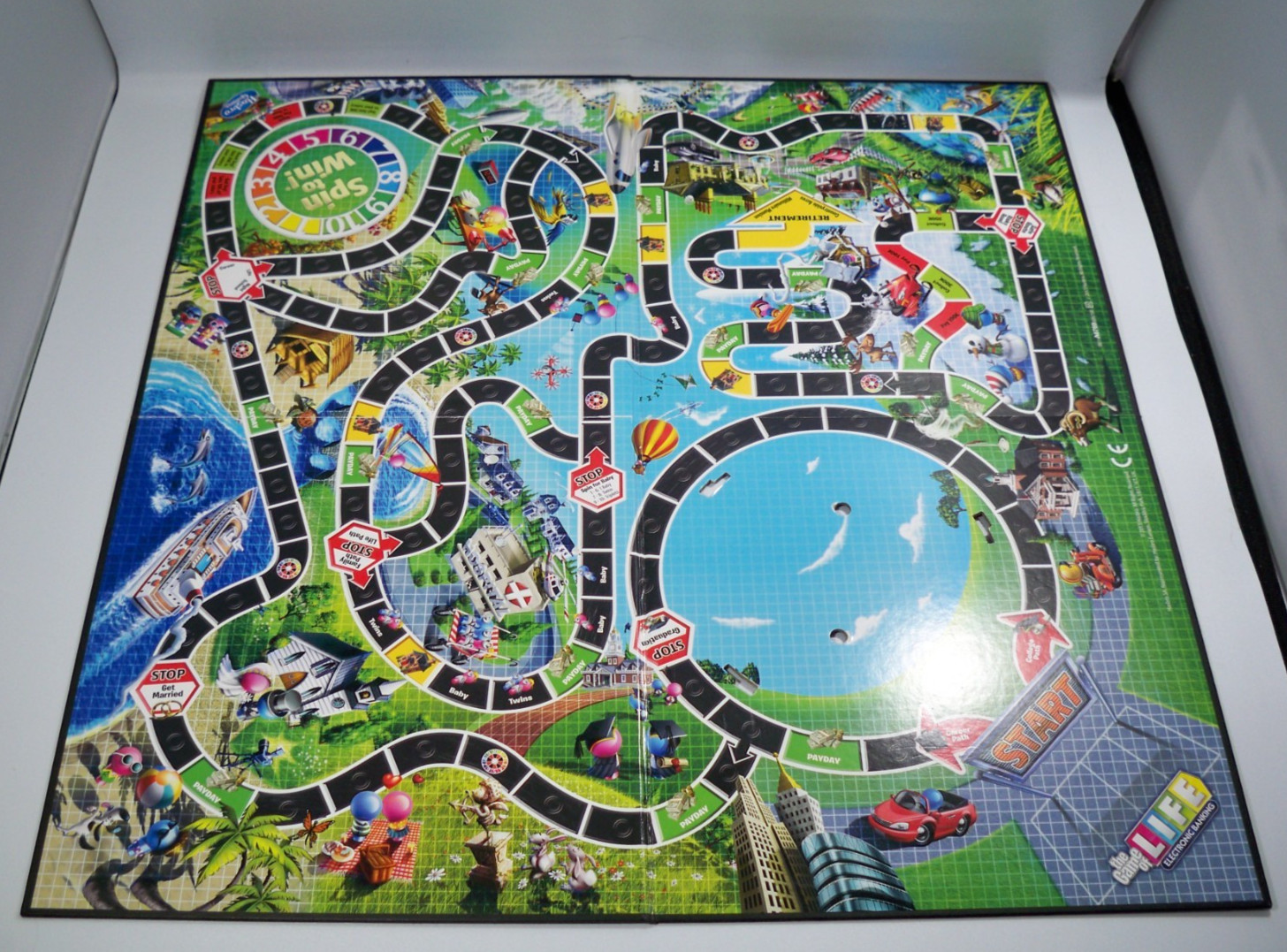 Game Of Life Electronic Banking Edition Hasbro 2013 Works Missing 1 Pink Peg