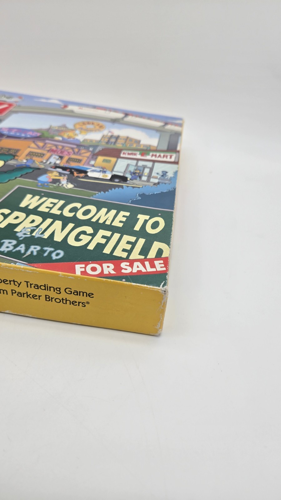 The Simpsons Monopoly Game Welcome To Springfield 2001 Complete Vtg Family Game