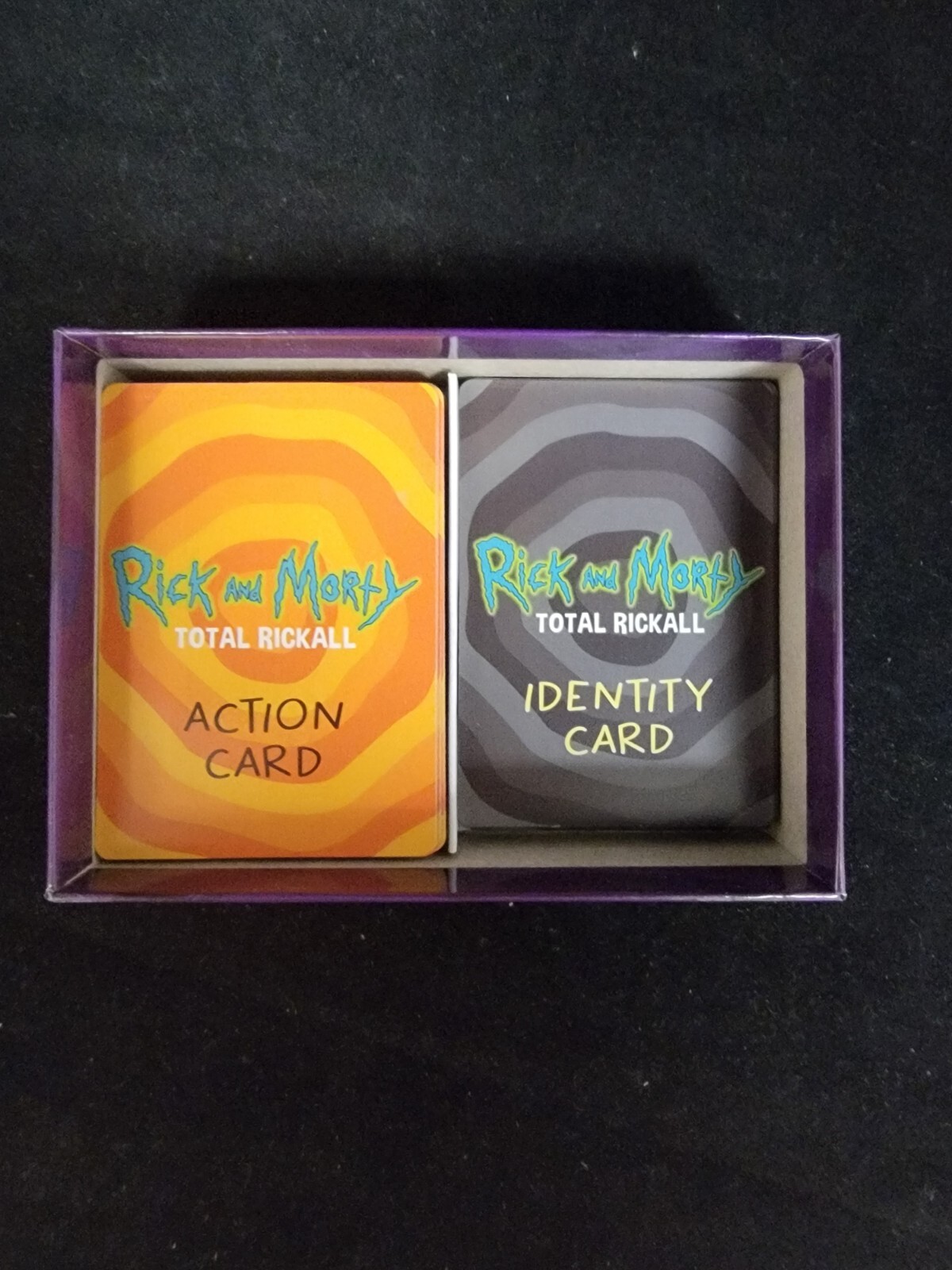 Rick and Morty Total Rickall Card Game Board Games NEW OPEN BOX AGES 15 & UP B4