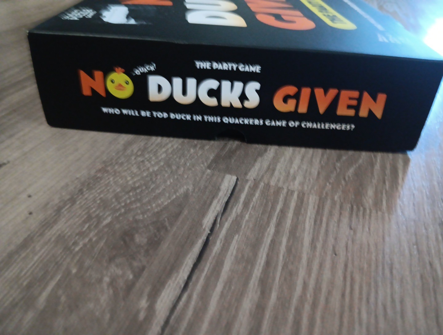 Professor Puzzle Games NO DUCKS GIVEN Party Game 3-8 Players NEW SEALED RARE