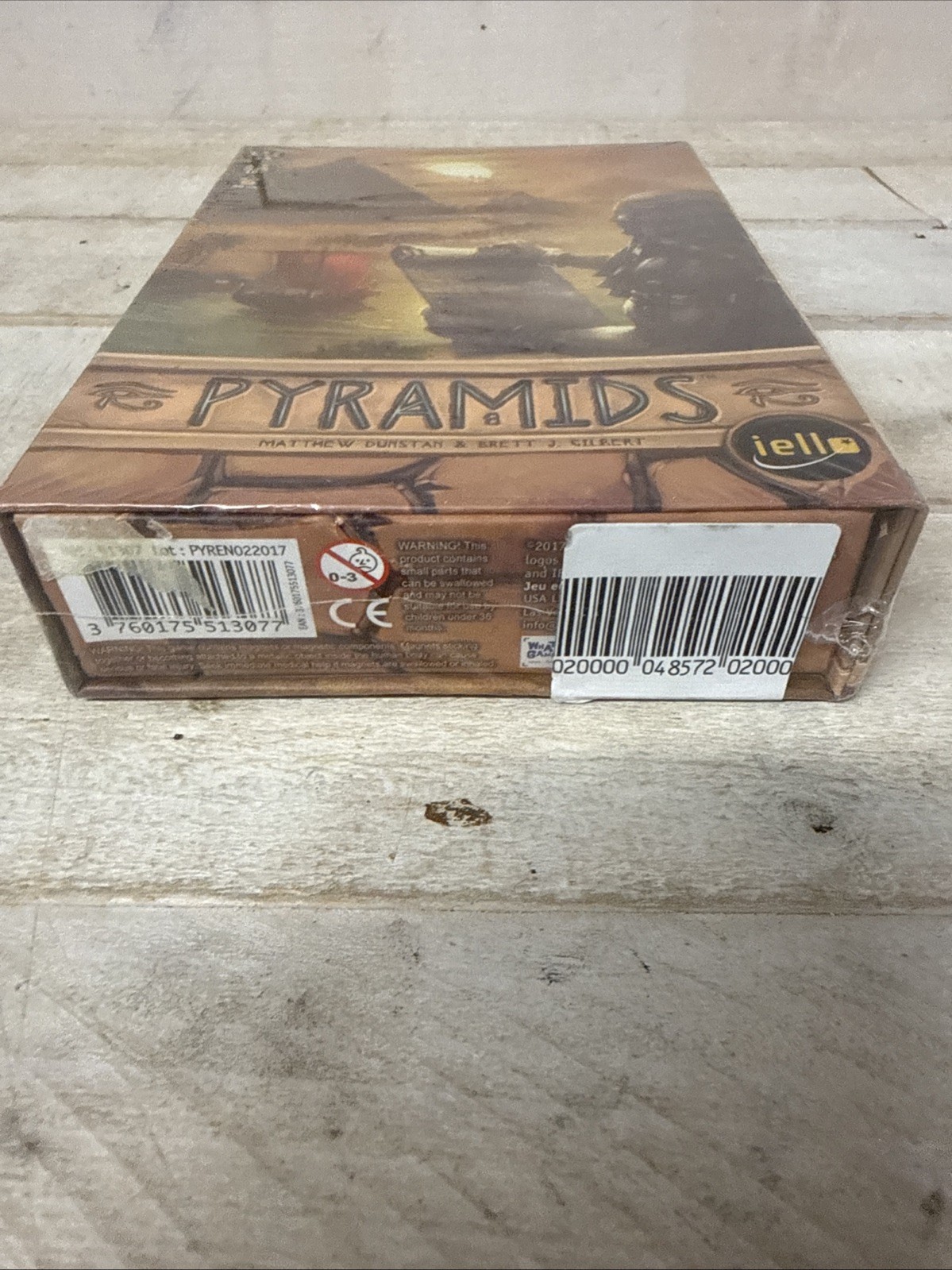 PYRAMIDS BOARD GAME iello 2017 card strategy Ancient Egypt BRAND NEW SEALED