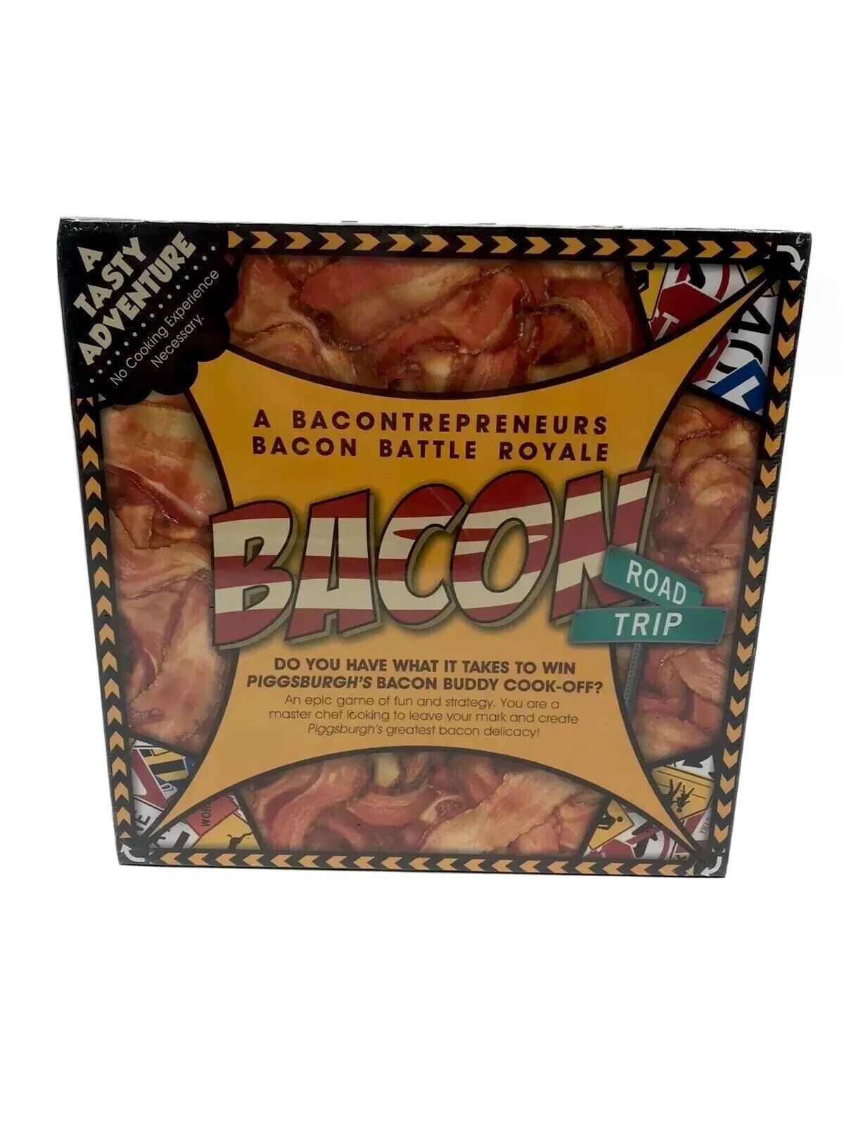Bacon Road Trip: A Bacontrepreneurs Bacon Battle Royale Board Game NEW & SEALED!