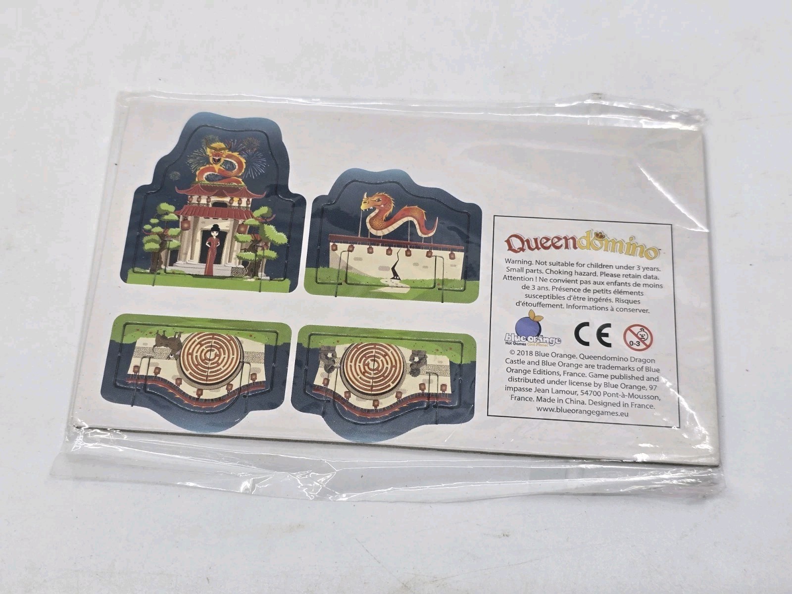 Queendomino Chinese Dragon Promo Castle Year of the Dragon China Alternate Part