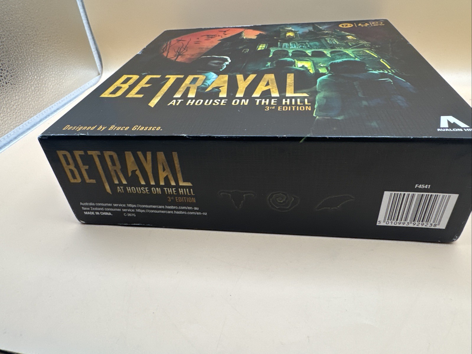 Board Games Betrayal at House on the Hill (3rd Ed) Box VG/EX