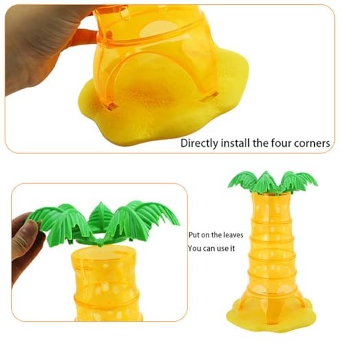 Interactive Parent-Child Tabletop Game – Monkey Climbing Tree Educational Fun To